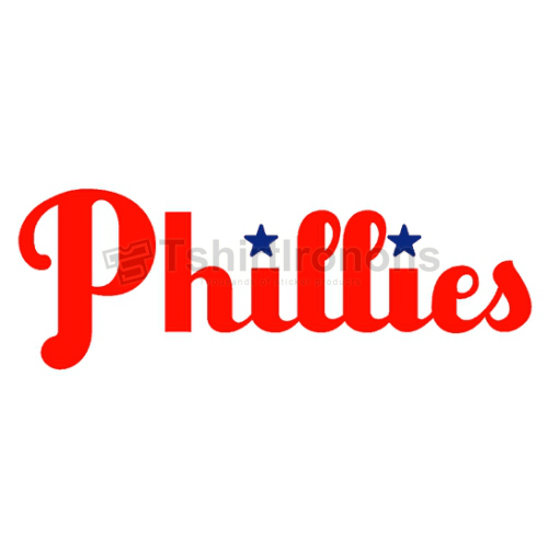 Philadelphia Phillies T-shirts Iron On Transfers N1818